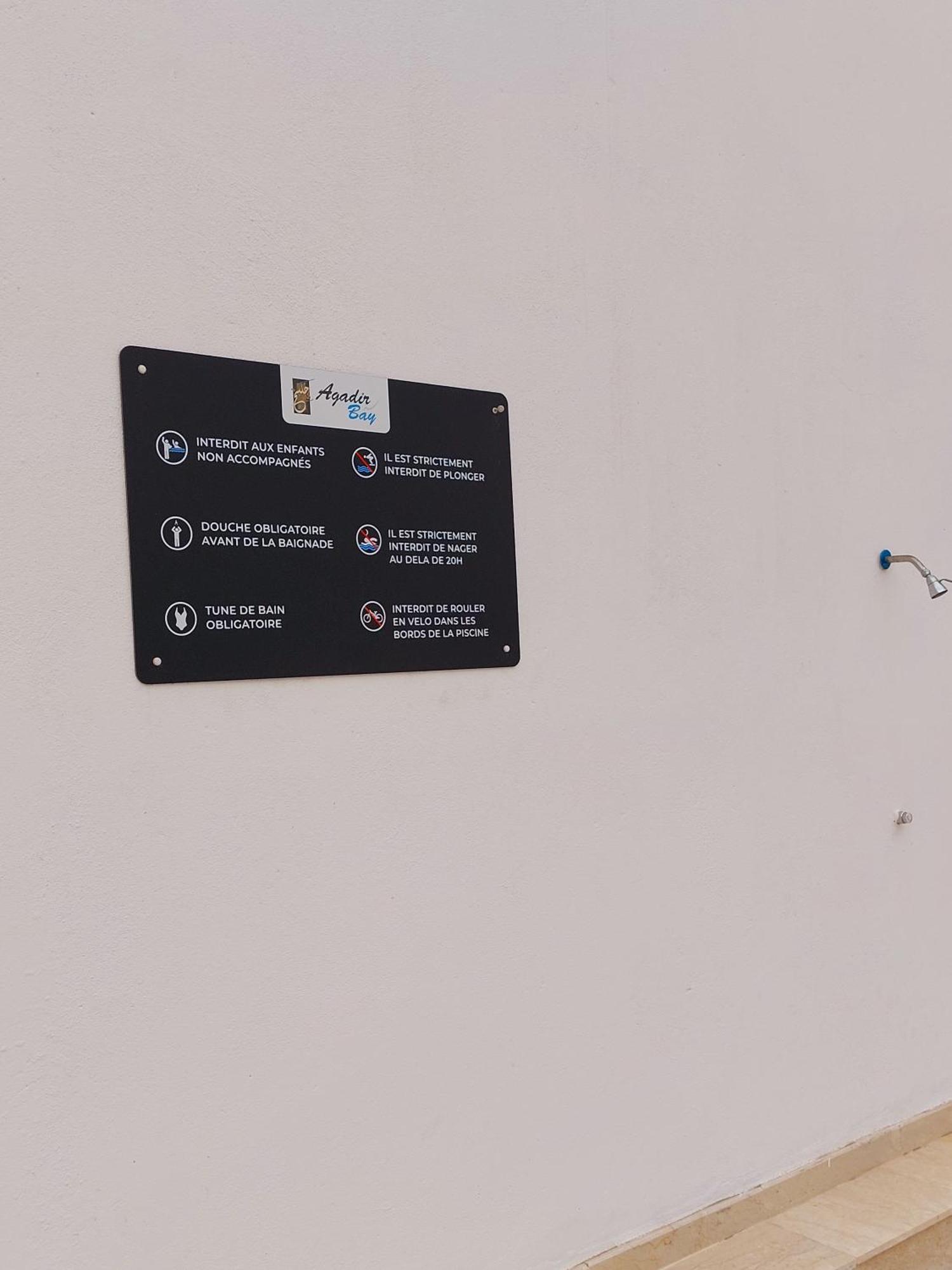 Appart Agadir Bay Centre Piscine Plage A 5Mnts A Pieds Exterior foto