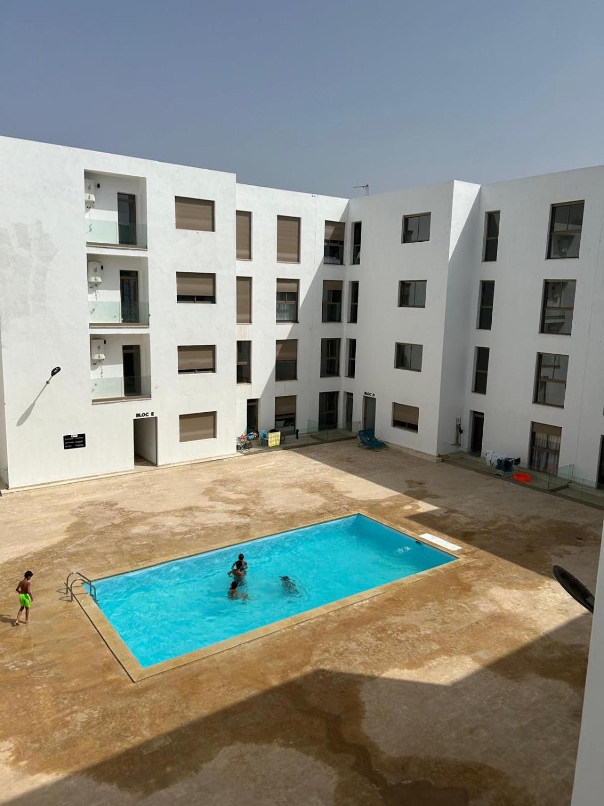 Appart Agadir Bay Centre Piscine Plage A 5Mnts A Pieds Exterior foto